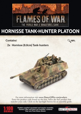 Late War Hornisse Tank-hunter Platoon