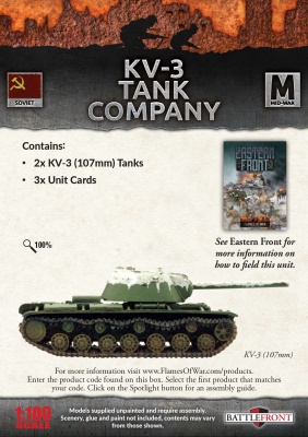 KV-3 Tank Company