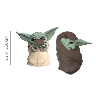 Star Wars Mandalorian Bounty Collection Figure 2-Pack The Child Sipping Soup & Blanket-Wrapped