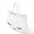 Pooh-Chan White Enamel Tote Bag