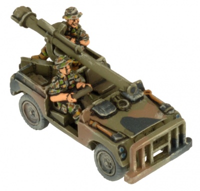 Team Yankee Australian Anti-tank Land Rover Section (x4) (TAU121 ...