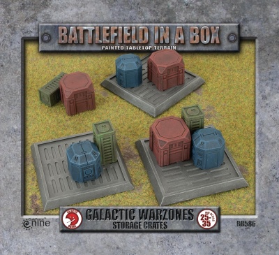 Galactic War zones - Storage Crates