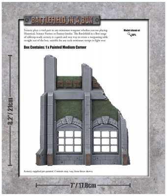 Gothic Industrial - Medium Corner