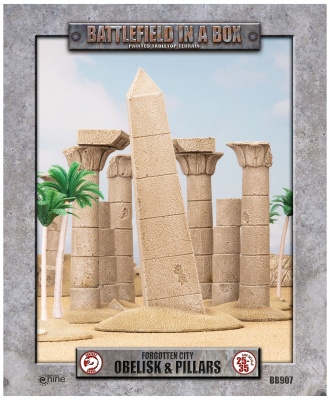 Forgotten City - Obelisk & Pillars