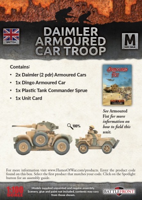 Daimler Armoured Car Troop