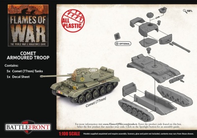 Churchill Armoured Troop (x3) (NOS) - #83537 - Miniatures