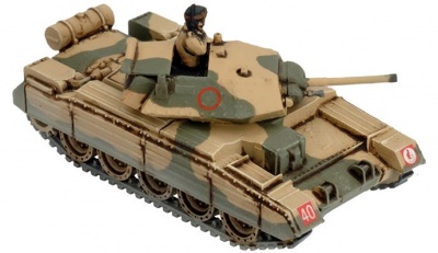 Desert Rats Crusader Armoured Troop (Plastic)