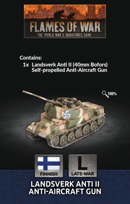 Finnish Landsverk Anti II Anti-Aircraft Gun