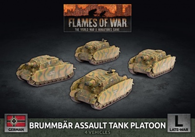 Brummbar Assault Tank Platoon (x4)
