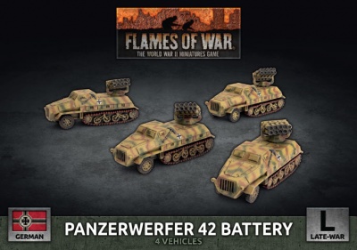 Panzerwerfer 42 Battery (x4)