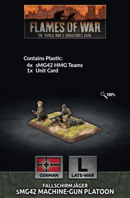 Fallschirmjager HMG Platoon (x4 Plastic)