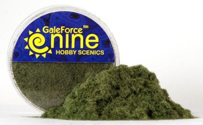Hobby Round: Dark Green Static Grass