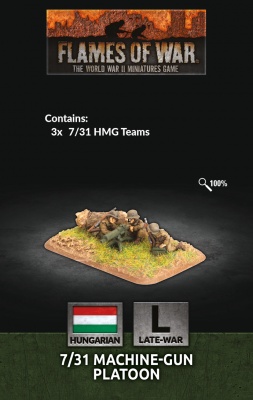 Hungarian 7/31 Machine-gun Platoons