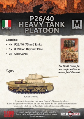 Italian P40 Heavy Tank