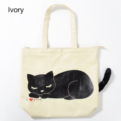 Pooh-Chan Ivory Tote Bag