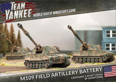 US M109 Field Artillery Battery
