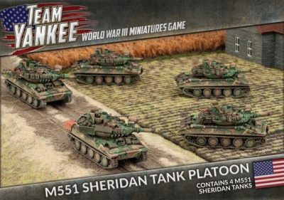 M551 Sheridan Tank Platoon (x4)