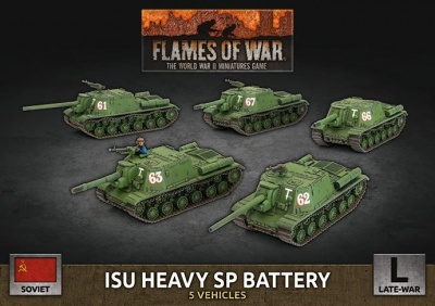 ISU Heavy SP Battery (x5 Plastic)