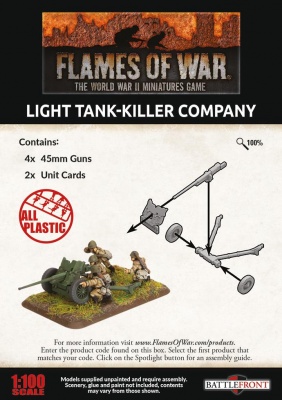 Light Tank-Killer Company (x4 Plastic)
