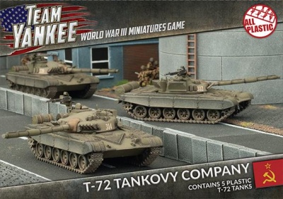 T-72 Tank Company (x5) (Plastic)