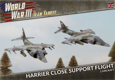 British Harrier Close Air Support Flight