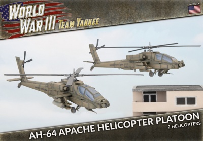 AH-64 Apache Helicopter Platoon (x2 Plastic)
