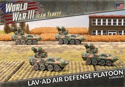 LAV-AD Air Defense Platoon (x4 Plastic)