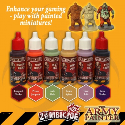 Zombie Toxic/Prison Paint Set