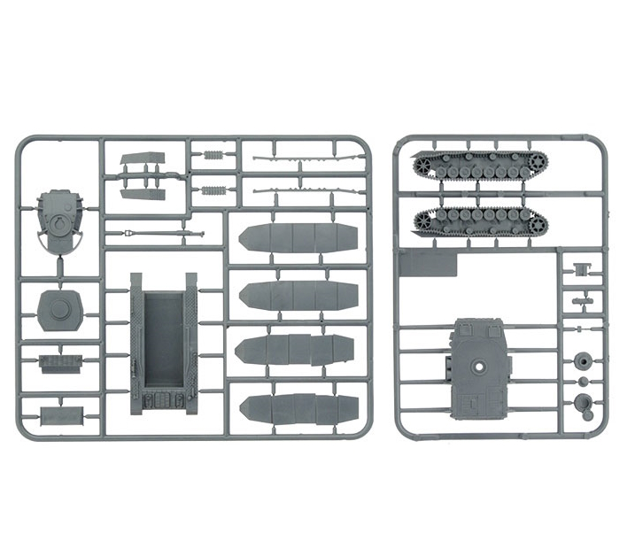 Flames of War Late War German Infantry and Vehicle Loose Sprues - Picture 4 of 9