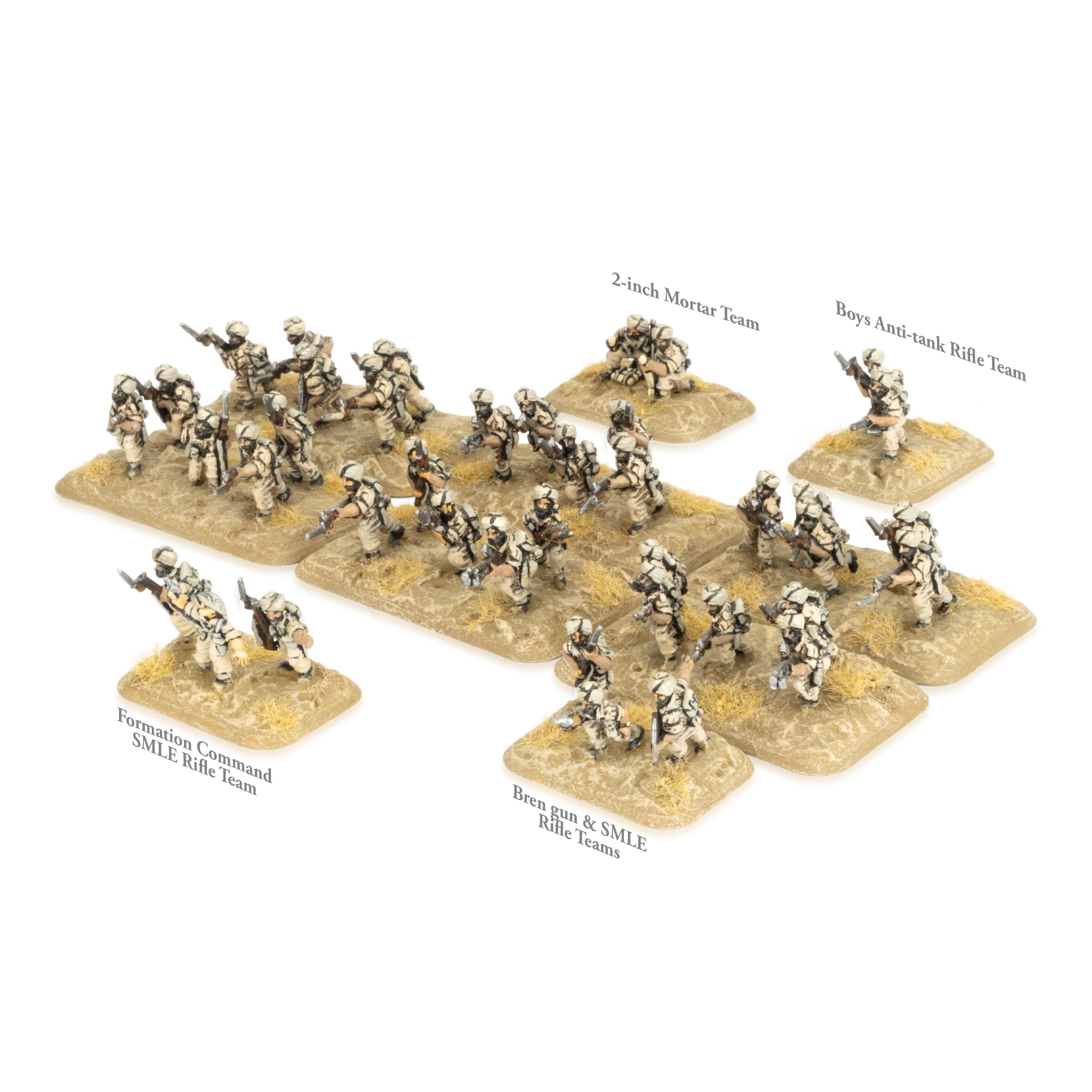 Flames of War: Mid War: Indian Rifle Platoon - Pacific (BR786) - Panzer ...
