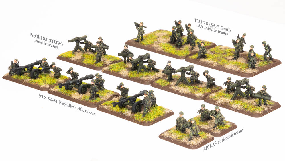 Team Yankee Finnish Weapons Platoons (TFI703) - Panzer Command