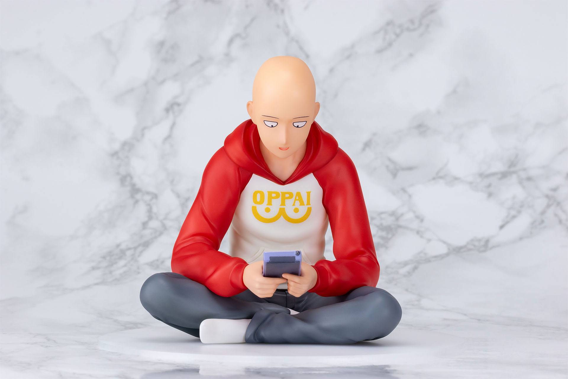 Fots Japan One Punch Man Statue 1 7 Saitama 11 Cm Ftj Panzer Command
