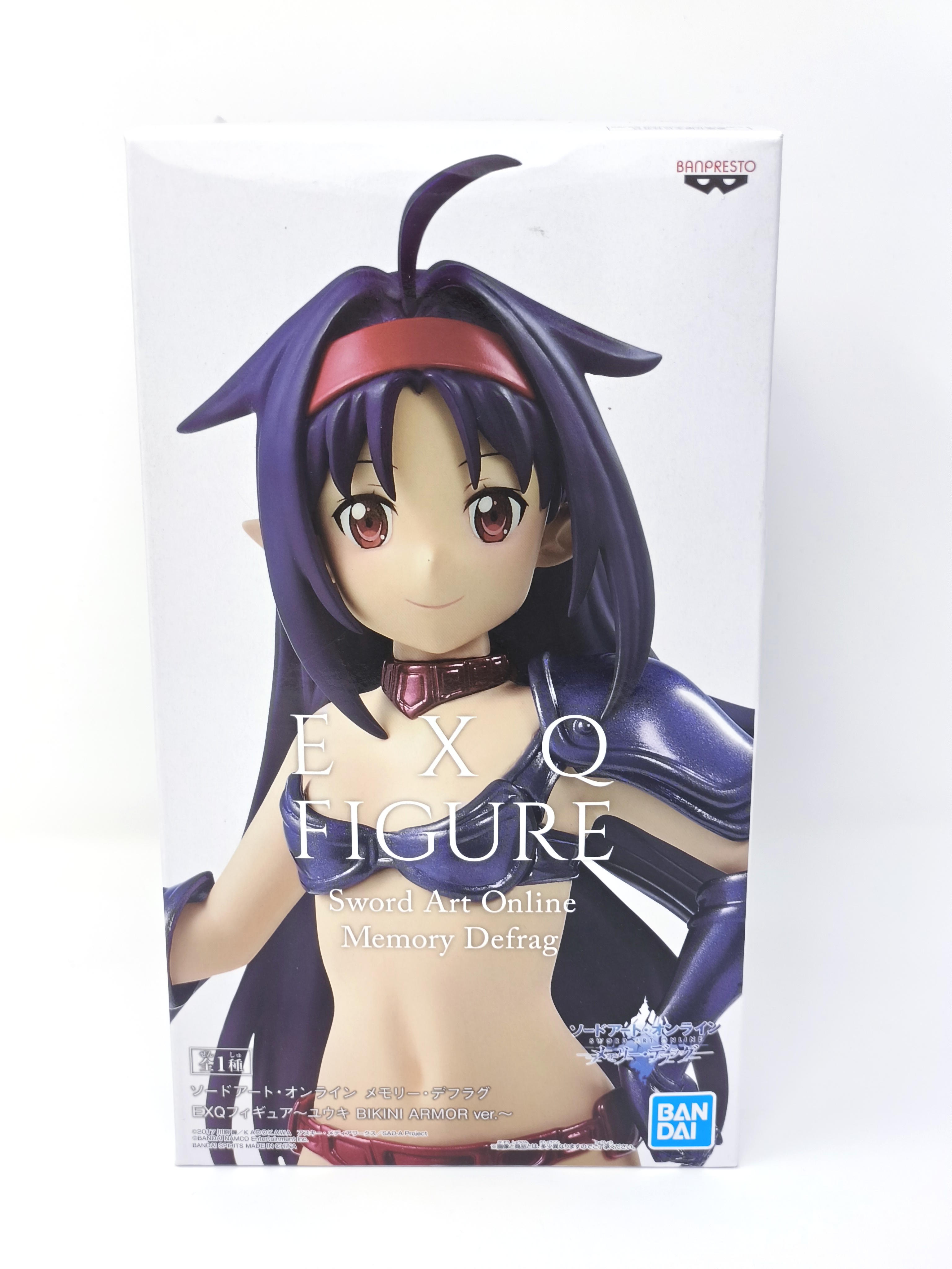 Banpresto Sword Art Online Memory Defrag EXQ PVC Statue Yuuki 21cm