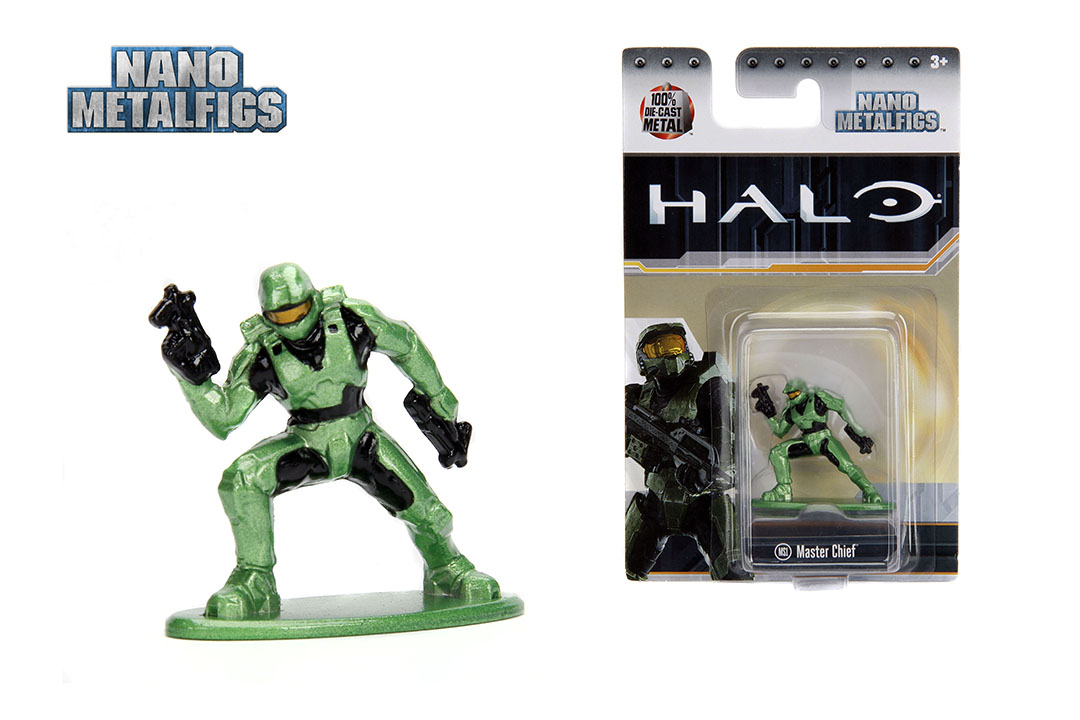 Jada Toys Halo Nano Metallfiguren Druckguss Minifiguren 4 cm Sortiment - Bild 7 von 18