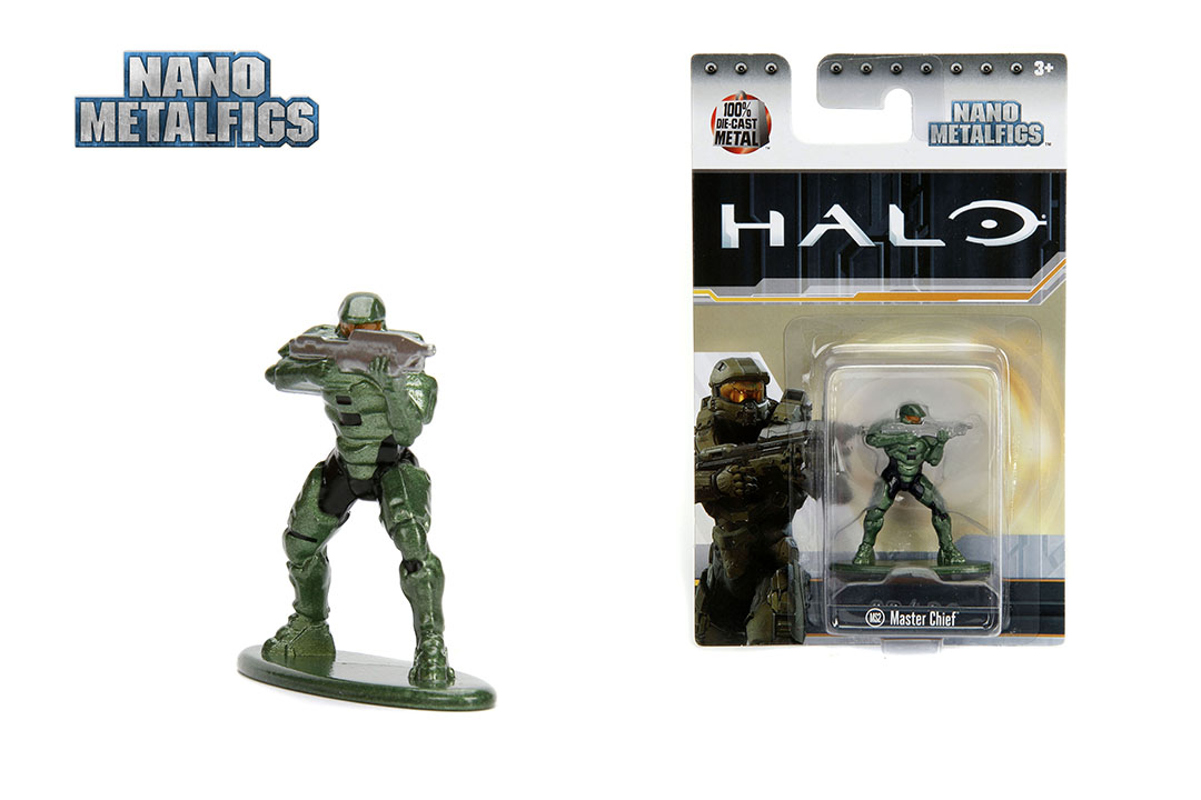 Jada Toys Halo Nano Metallfiguren Druckguss Minifiguren 4 cm Sortiment - Bild 8 von 18