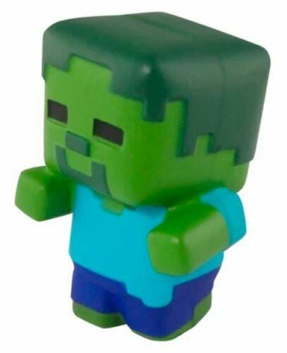 ZOMBIE MINECRAFT SQUISHME SLOW RISE FOAM AUTHENTIC LICENSED BAG SEALED 