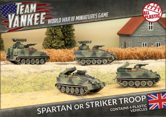 British Spartan APC – Veicolo Corazzato 15mm 1/100 Per Flames Of War E Team Yankee