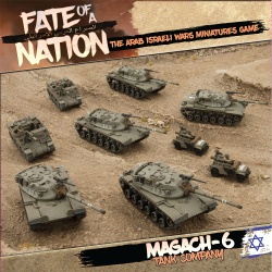 Israeli Magach-6 Tank Company