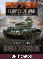 Bulge British Unit Card Pack