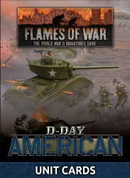 D-Day American Unit Cards (x42 Cards)