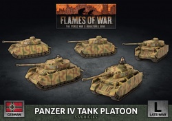Panzer IV Platoon (x5 Plastic)