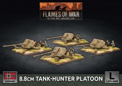 8.8cm Tank-Hunter Platoon (x4 Plastic)