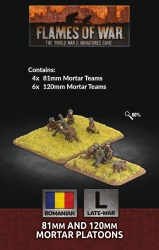 Bagration: Romanian 81mm and 120mm Mortar Platoons