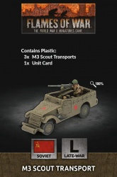 Late War M3 Scout Transport (x3)