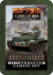 British 11th Armoured Gaming Tin