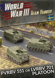 Swedish Pvrbv 551 or Lvrbv 701 Platoon