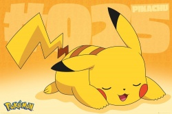 Pokmon Poster Pack Pikachu Asleep 61 x 91 cm