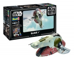 Star Wars Model Kit 1/88 Slave I - 40th Anniversary 34 cm