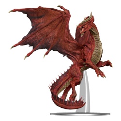 D&D Icons of the Realms Premium Miniature pre-painted Adult Red Dragon 20 cm