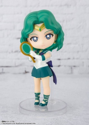 Sailor Moon Eternal Figuarts mini Action Figure Super Sailor Neptune (Eternal Edition) 9 cm